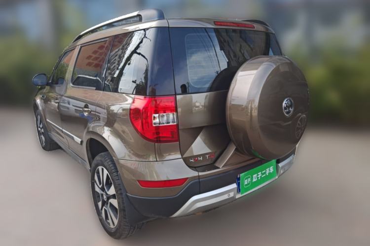 Used Skoda Yeti 2014 1.8TSI DSG All-Wheel Drive Edition Rear Left 45 Deg