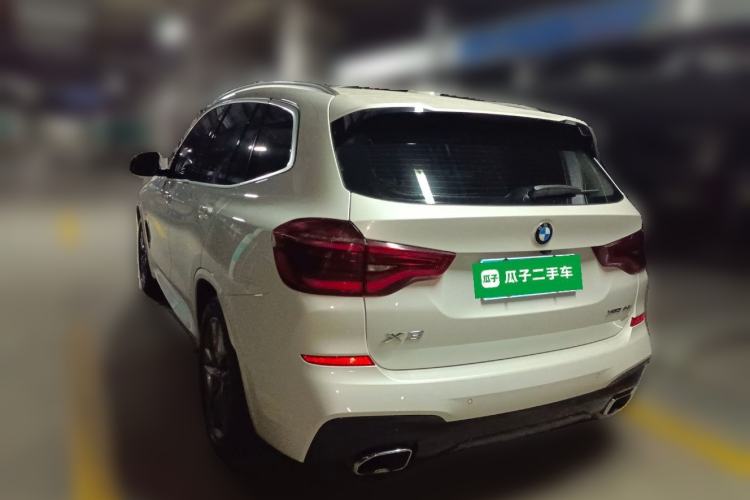 Used BMW X3 2021 xDrive25i M Sport Package Rear Left 45 Deg