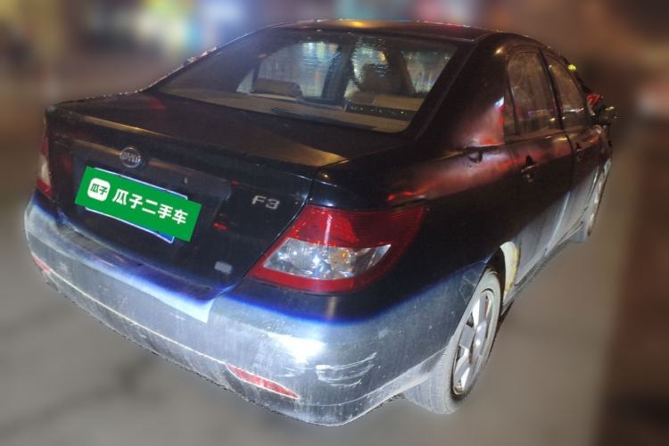 Used BYD F3 2008 1.5L Platinum Edition Practical G-i Model Rear Right 45 Deg