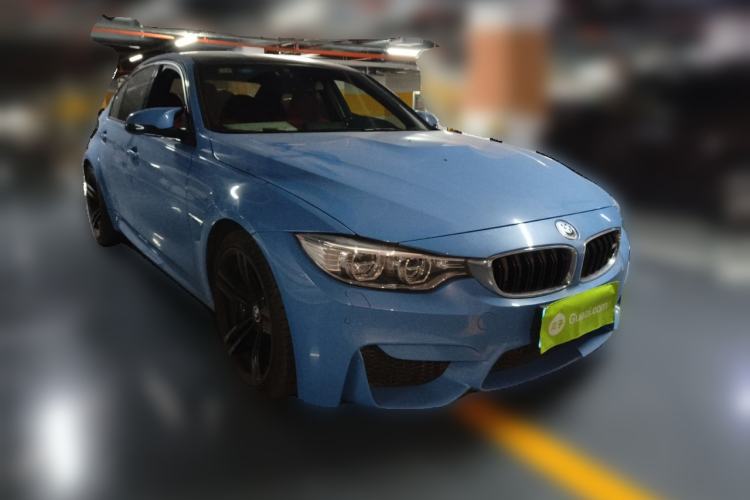 Used BMW M3 2016 M3 four-door sedan Front Right 45 Deg