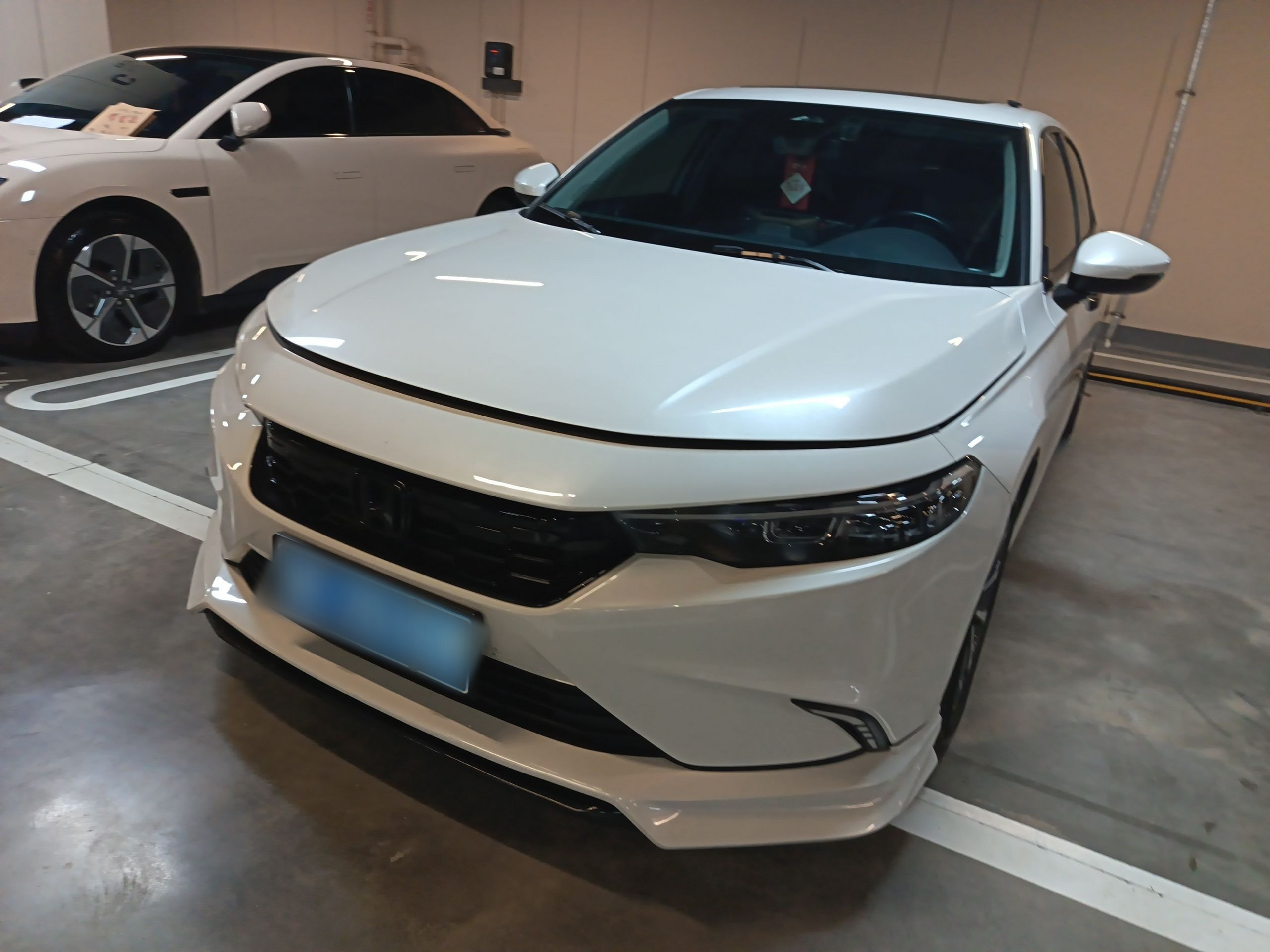 تحت مقدمة السيارة