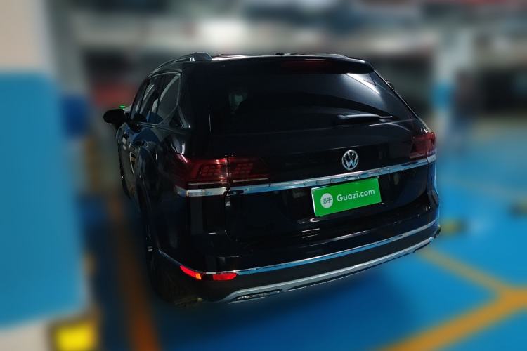 Used Volkswagen Teramont 2017 380TSI Four-Wheel Drive Luxury Edition Rear Left 45 Deg