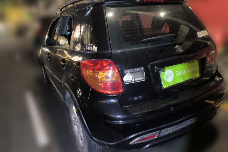 Used Suzuki SX4 2011 Hatchback 1.6L Manual Sport Model Rear Left 45 Deg