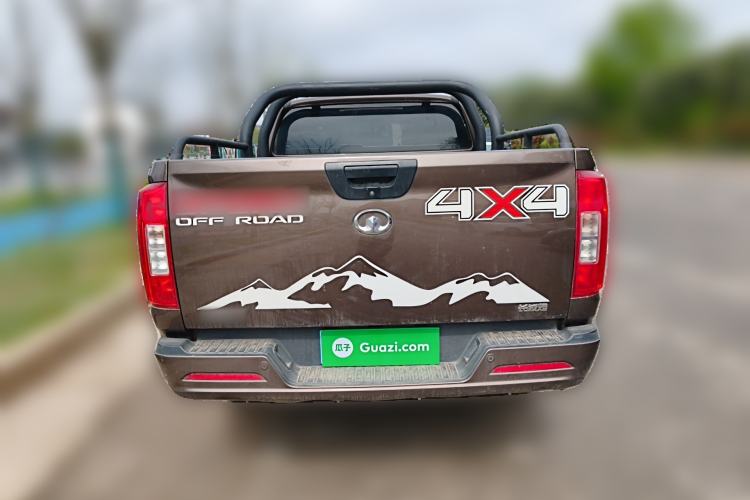 Used Great Wall Poer 2021 2.0T Commercial Version Automatic Diesel 4x4 Elite Long-Box GW4D20M
