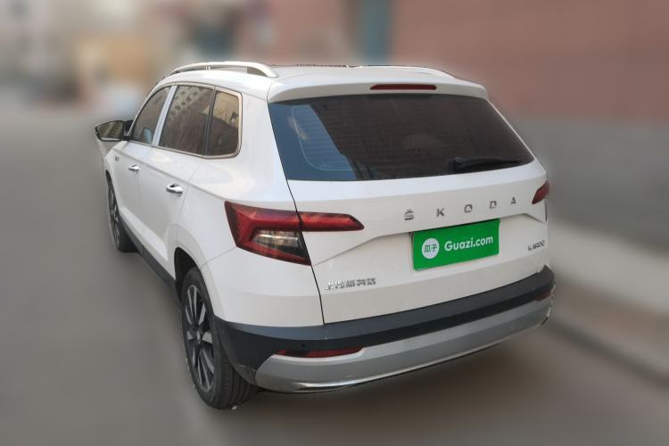 Used Skoda Karoq 2021 TSI280 Luxury Edition Rear Left 45 Deg