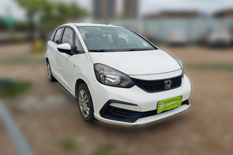 Used Honda Fit 2021 1.5L CVT Trend Edition Front Right 45 Deg