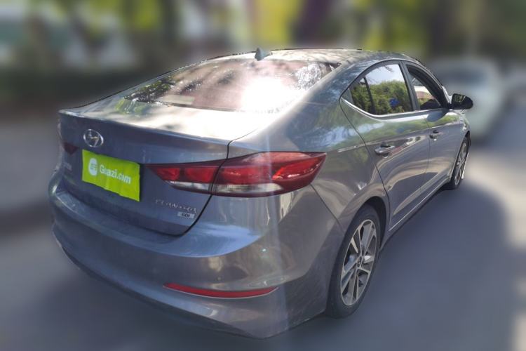 Used Hyundai Elantra (6th Generation / Lingdong) 2016 1.6L Automatic ZhiXuan – Elite Version Rear Right 45 Deg