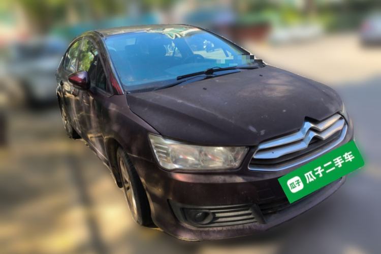 Used Citroen C-Quatre 2014 VTS Version 1.6L Manual - Premium Model Front Right 45 Deg