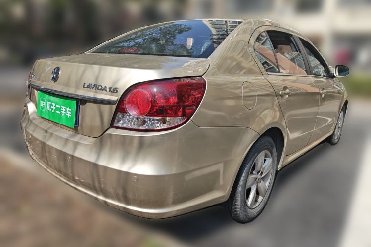 Used Volkswagen Lavida 2011 1.6L Manual Joy Version Rear Right 45 Deg