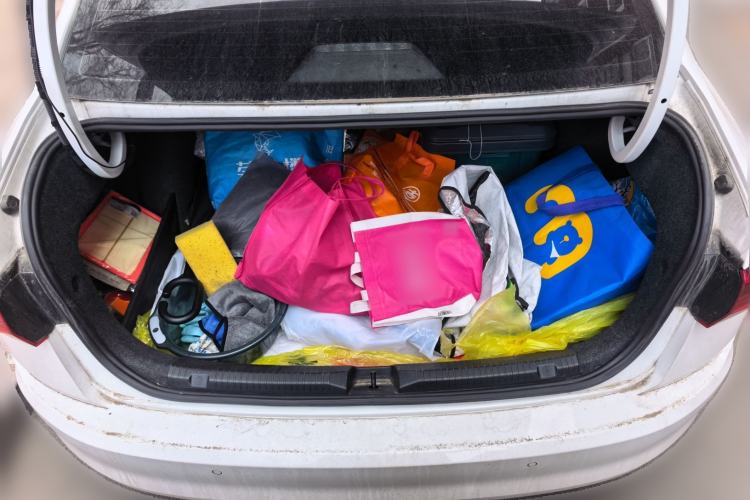 Used Volkswagen Bora 2019 1.5L Automatic Elite Version Trunk