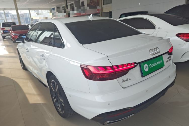 Used Audi A4L 2022 40 TFSI Luxury Dynamic Model Rear Left 45 Deg