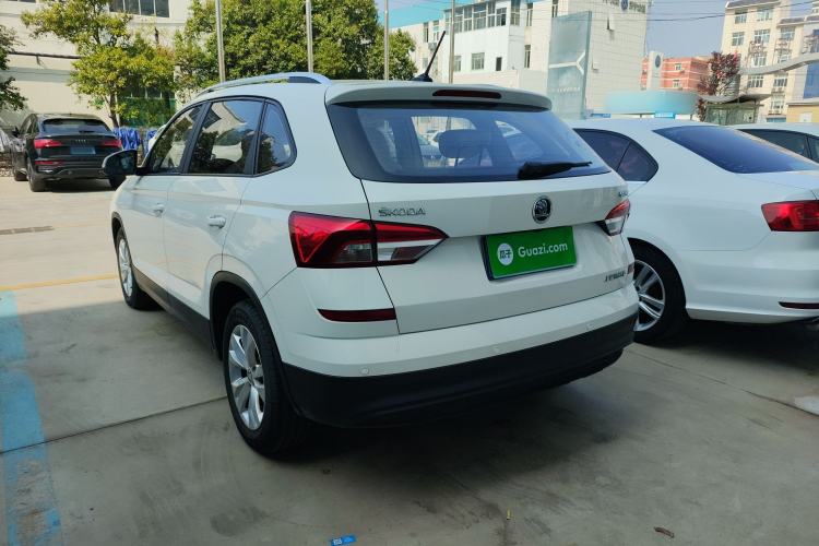 Used Skoda Kamiq 2018 1.5L Automatic Standard Version China V Emission Standard Rear Left 45 Deg