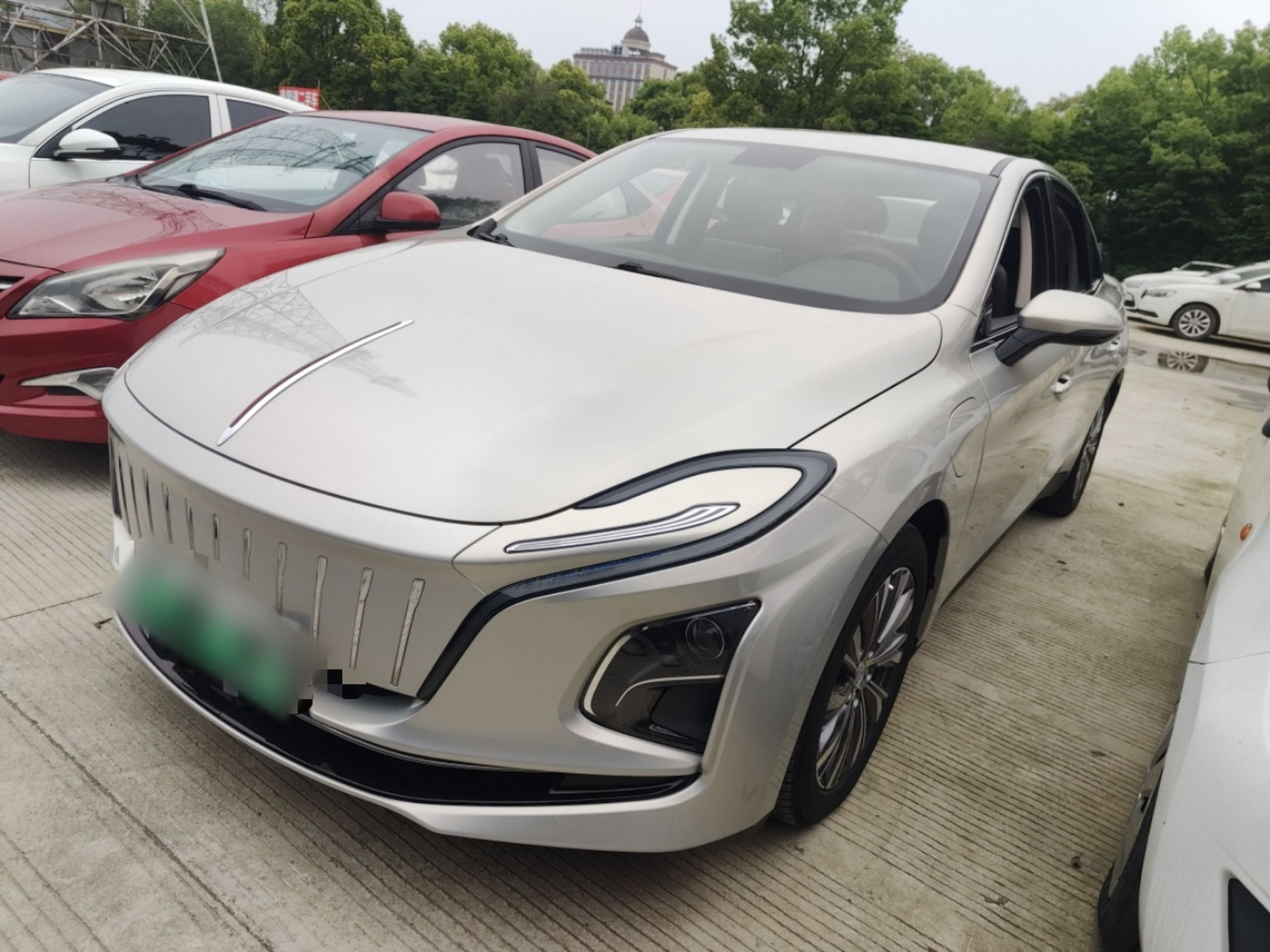 Parte inferior delantera