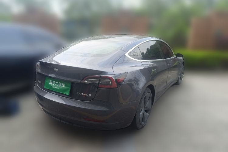 Used Tesla Model 3 2020 Standard Range Rear-Wheel Drive Upgraded Version Rear Right 45 Deg
