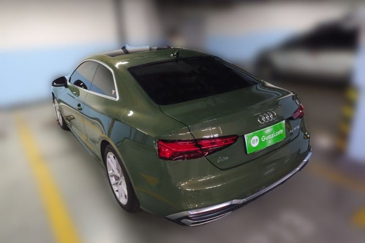 Used Audi A5 2023 Coupe 40 TFSI Fashionable and Dynamic Model Rear Left 45 Deg