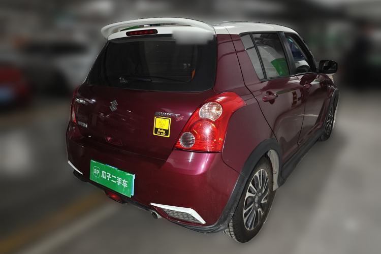 Used Suzuki Swift 2013 1.5L Manual 20th Anniversary Limited Edition Rear Right 45 Deg