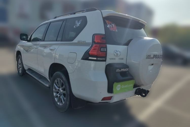 Used Toyota Prado 2018 3.5L Automatic TX-L with Rear-Mounted Spare Tire Rear Left 45 Deg