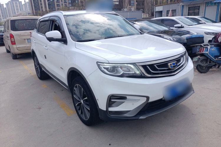 Used Geely Auto Emgrand X7 Sport 2018 1.8TD Automatic Two-Wheel Drive ZhiZun Model with 4G Connectivity Front Right 45 Deg
