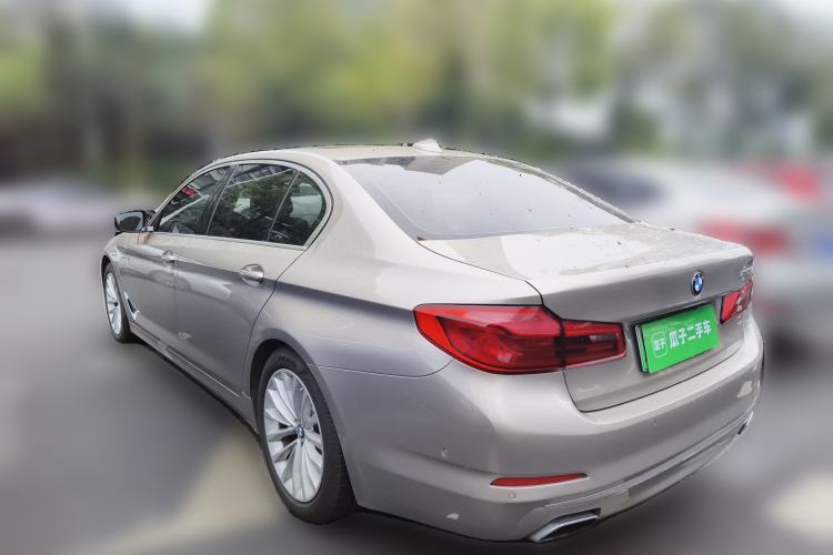 Used BMW 5 Series New Energy 2020 Mileage Upgrade Version 530Le Luxury Package Rear Left 45 Deg