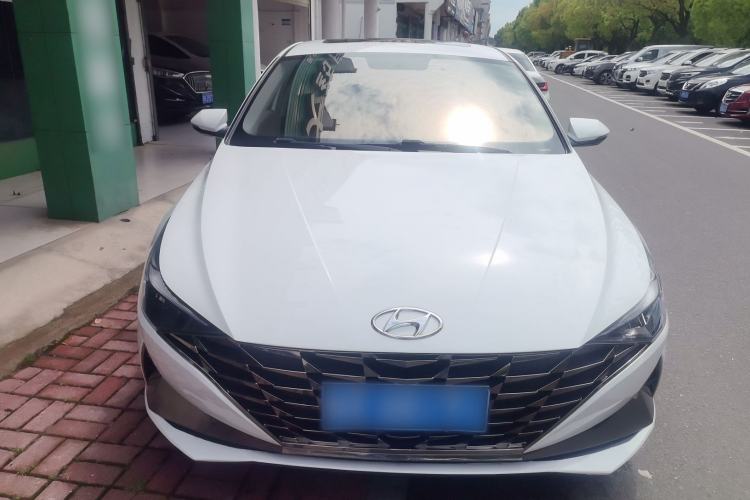 Used Hyundai Elantra 2021 1.5L CVT GLX Elite Edition Front