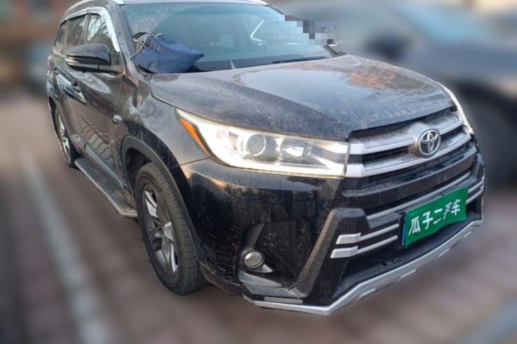 Used Toyota Highlander 2017 2.0T Four-Wheel Drive Luxury Edition 7 Seats