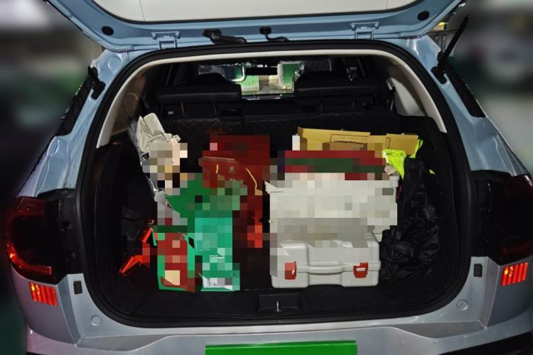 Used Hyundai ix35 2023 Musso 2.0L Prestige LUX Edition Trunk