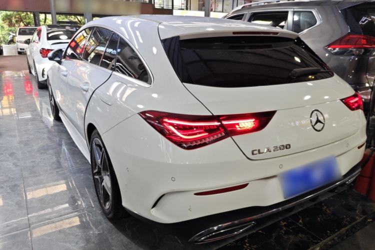 Used Mercedes-Benz CLA 2022 CLA 200 Shooting Brake Rear Left 45 Deg