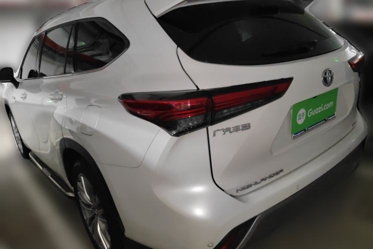 Used Toyota Highlander 2022 Dual-Engine 2.5L Four-Wheel Drive Prestige Version 7 Seats Rear Left 45 Deg