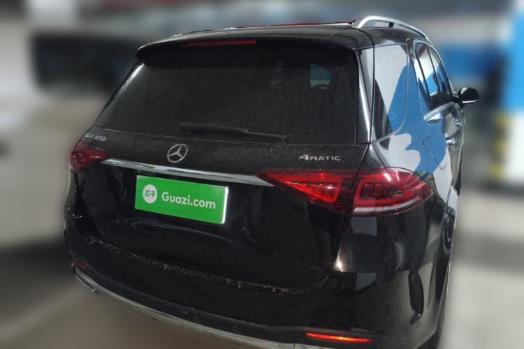 Used Mercedes-Benz GLE 2021 GLE 450 4MATIC Stylish Model Rear Right 45 Deg