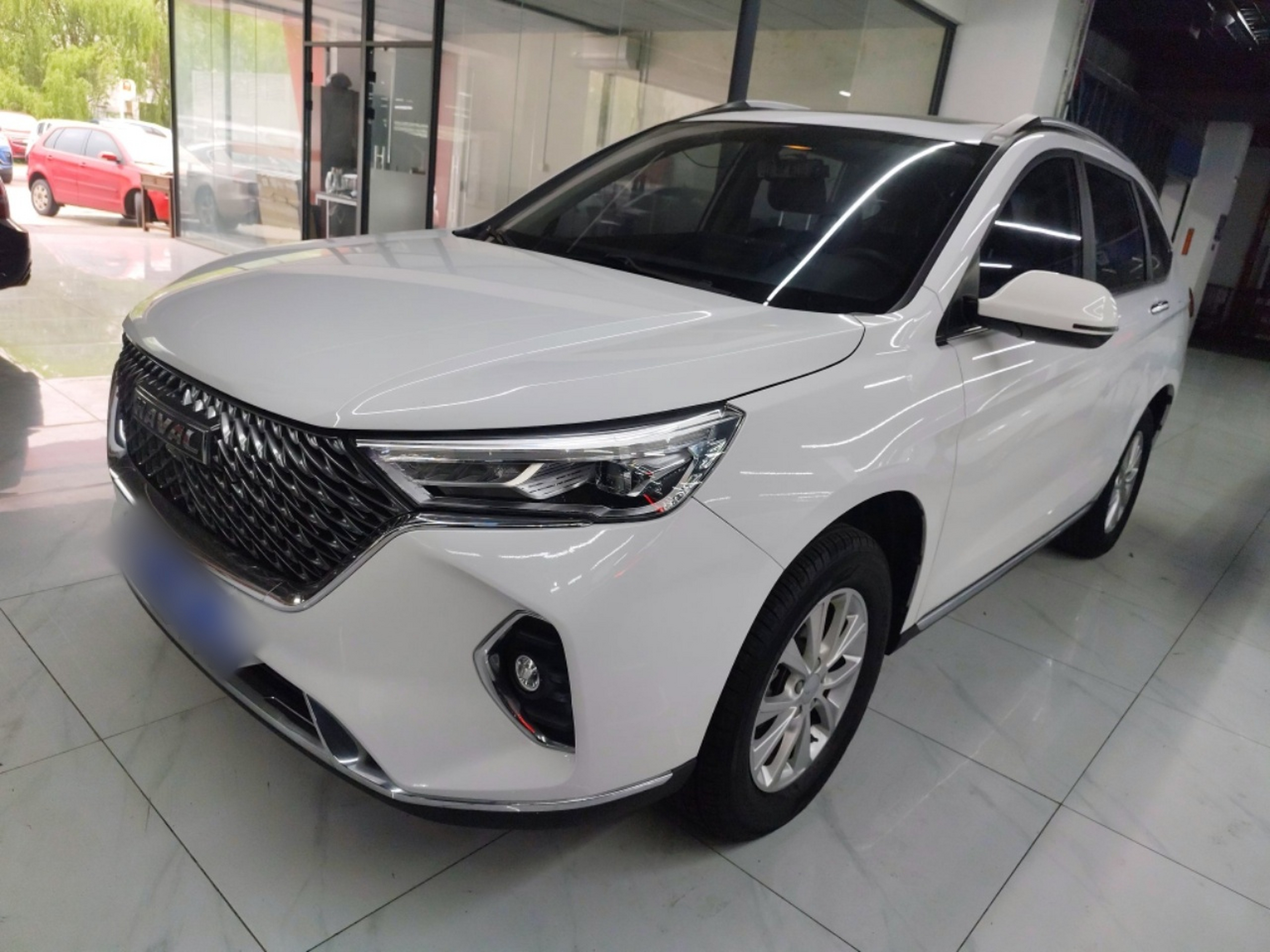 تحت مقدمة السيارة