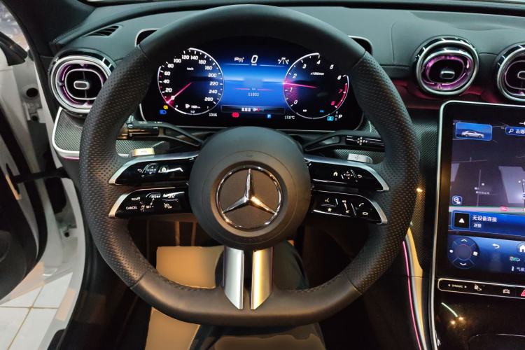 Used Mercedes-Benz C-Class 2024 Second Facelift C 260 L Sport Edition Steering Wheel
