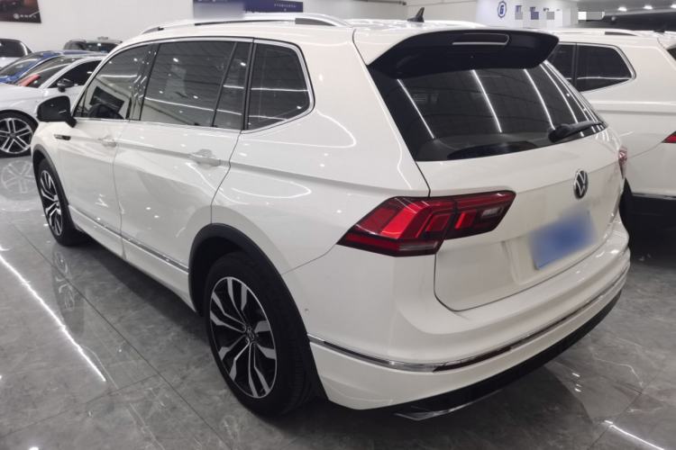 Used Volkswagen Tiguan L 2021 330TSI Automatic Two-Wheel Drive R-Line Enhanced Edition Rear Left 45 Deg