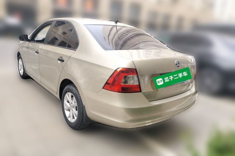 Used Skoda Rapid 2016 1.6L Manual Front-Wheel-Drive Version Rear Left 45 Deg