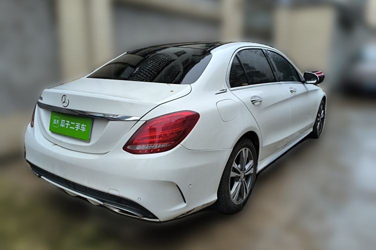 Used Mercedes-Benz C-Class 2016 C 200 L Sport Edition Rear Right 45 Deg