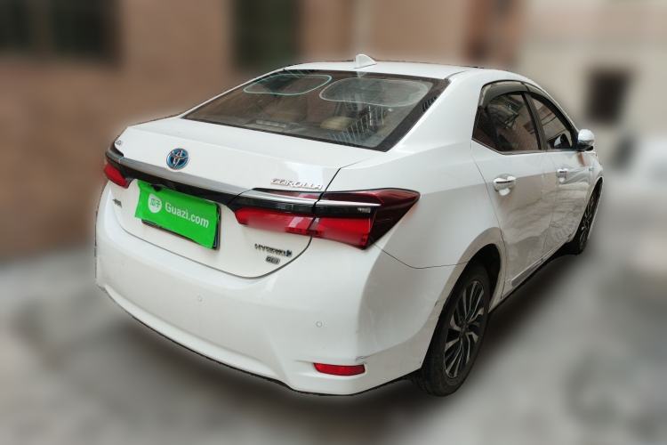 Used Toyota Corolla 2017 Revised Dual-Engine 1.8L E-CVT Elite Edition Rear Right 45 Deg