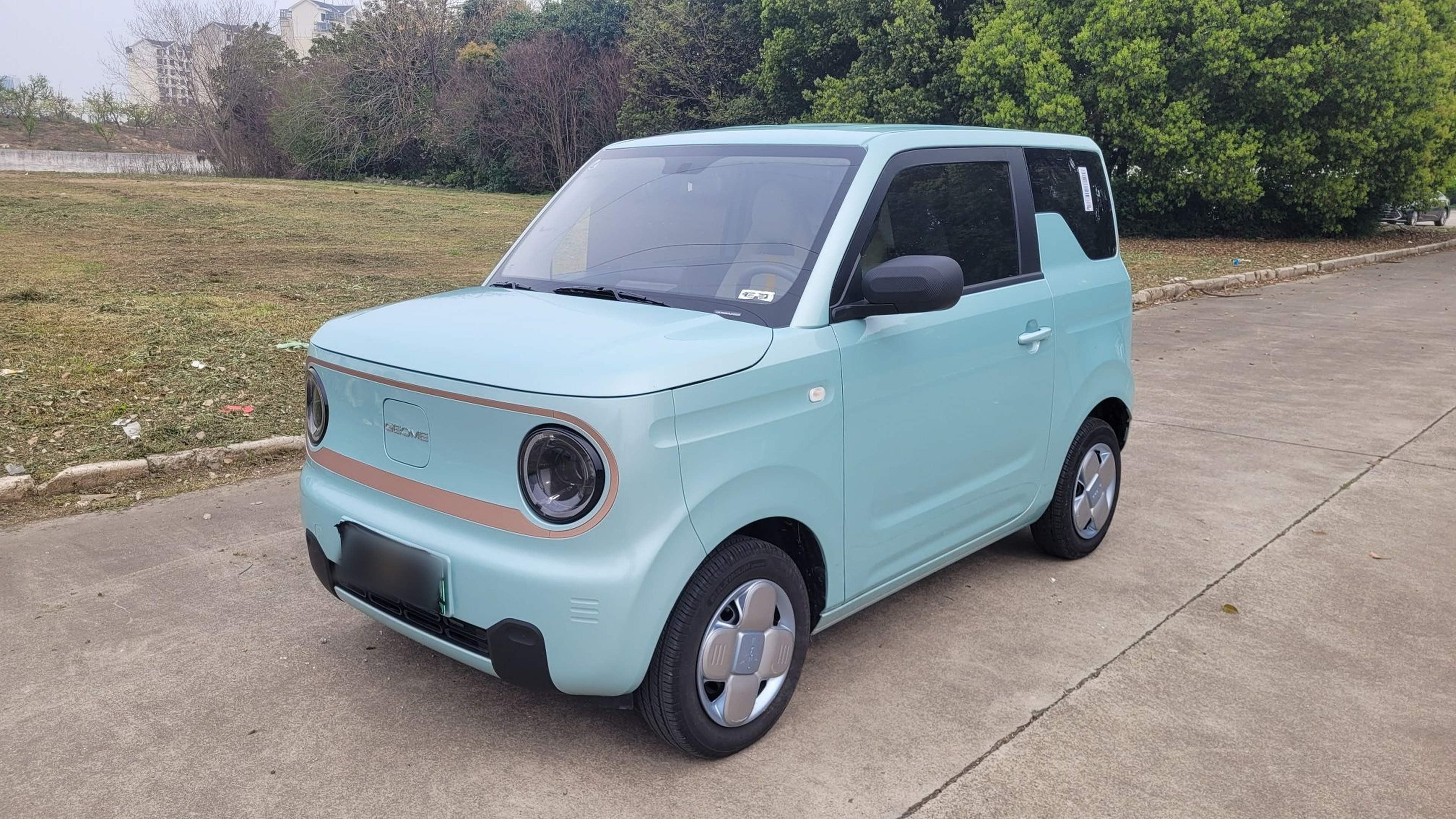 Parte inferior delantera