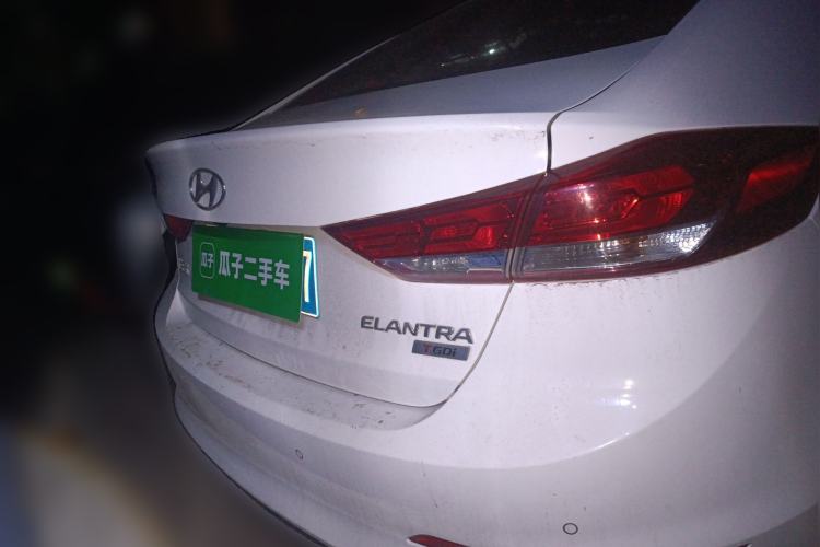 Used Hyundai Elantra (6th Generation / Lingdong) 2019 1.4T Dual-Clutch Xuan Dong · Dynamic Model Rear