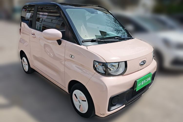 Used Chery QQ Ice Cream 2023 120km Ice Cream-Type Lithium Iron Phosphate Front Right 45 Deg
