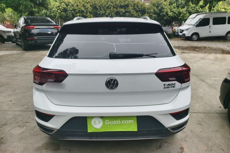 Used Volkswagen T-ROC 2019 230TSI DSG Two-Wheel-Drive Advanced Version China VI Standard Rear