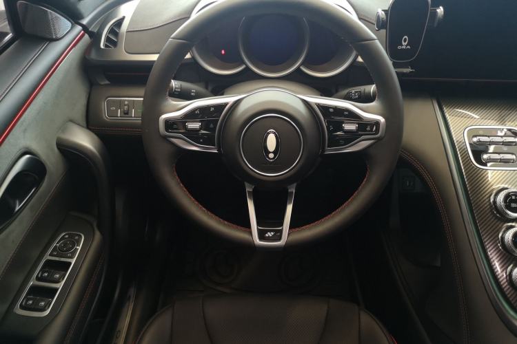 Used ORA Lightning Cat 2024 Dark Night Edition 555km Prestige Version Steering Wheel
