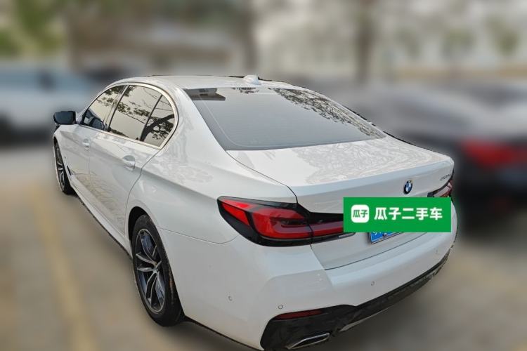 Used BMW 5 Series 2021 525Li M Sport Package Rear Left 45 Deg