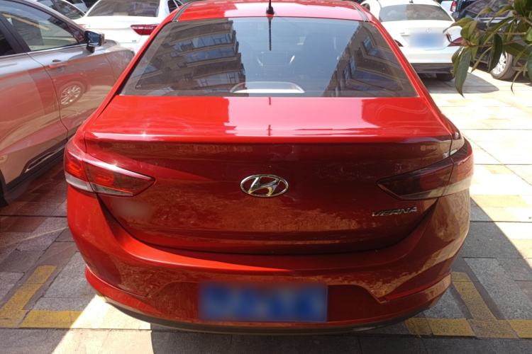 Used Hyundai Verna (new generation) 2016 1.4L Manual Cool Edition GLS Rear