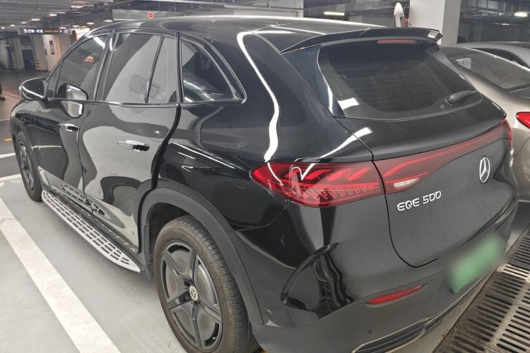 Used Mercedes-Benz EQE SUV 2023 500 4MATIC Special Edition Rear Left 45 Deg