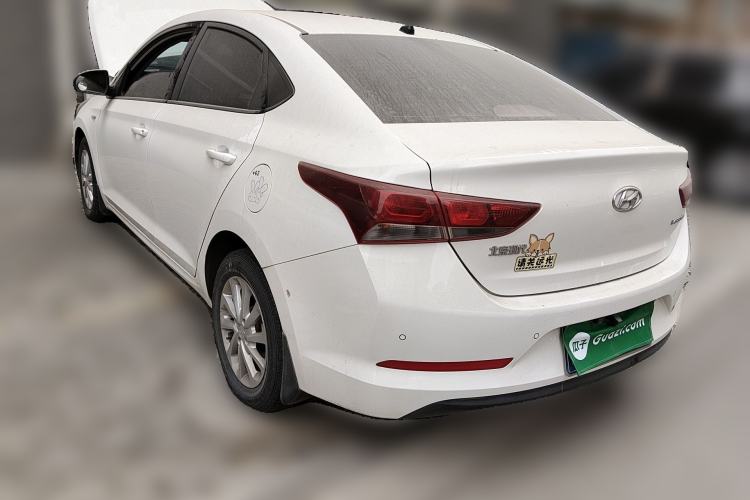 Used Hyundai Verna (new generation) 2016 1.4L Automatic Cool Edition GLS Rear Left 45 Deg