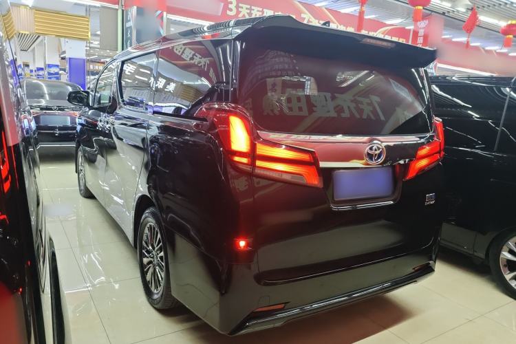 Used Toyota Alphard 2021 Dual-Engine 2.5L Luxury Edition Rear Left 45 Deg