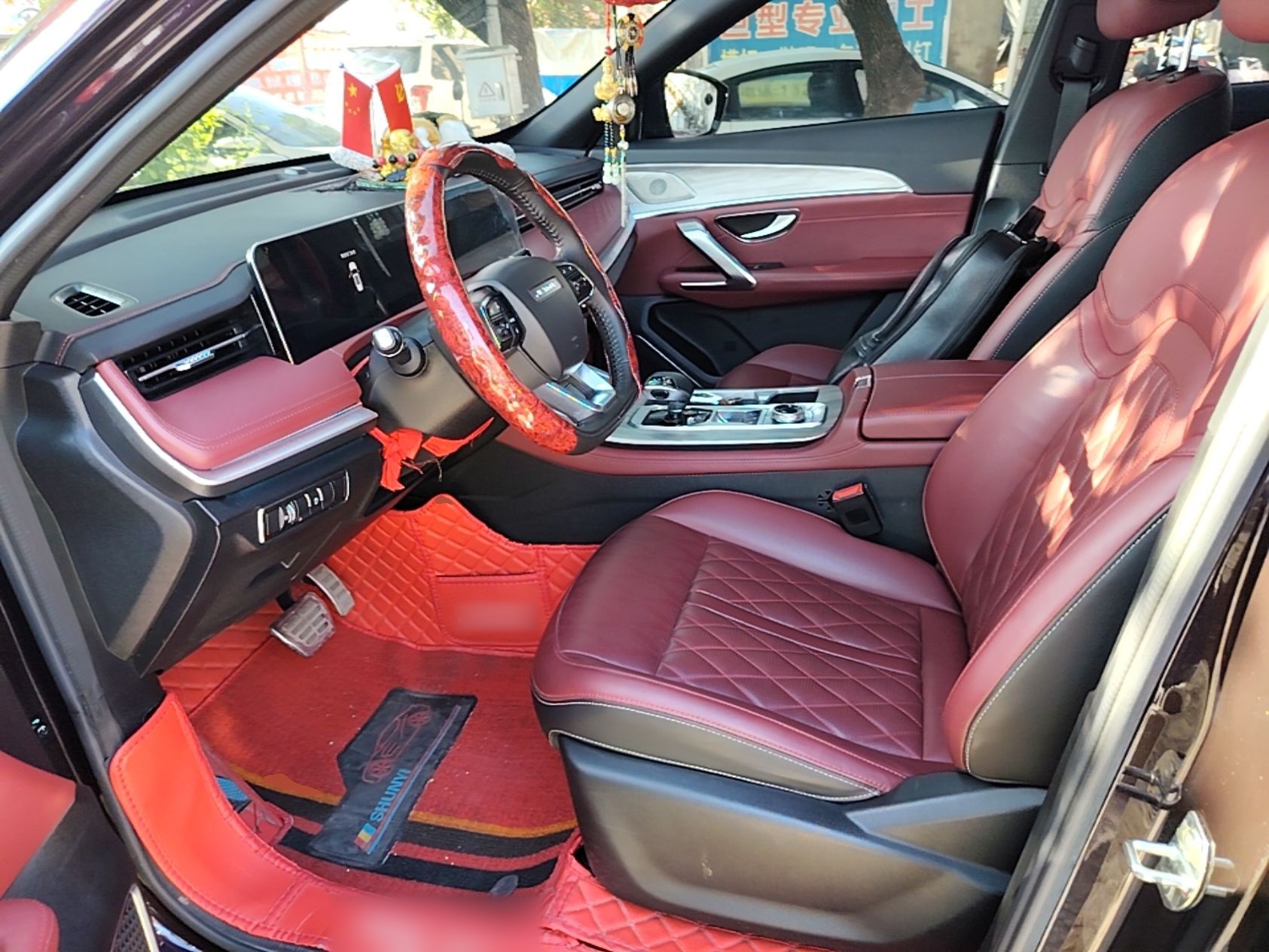 Avant de la voiture