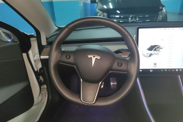 Used Tesla Model 3 2020 Standard Range Rear-Wheel Drive Upgraded Version Steering Wheel