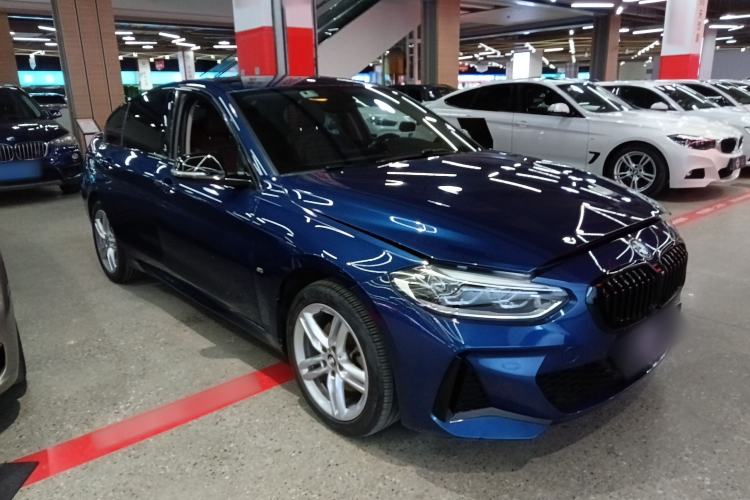 Used BMW 1 Series 2021 120i M Sport Night Edition Front Right 45 Deg