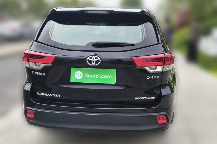 Used Toyota Highlander 2018 2.0T Four-Wheel Drive Luxury Version 7 Seats China VI Standard