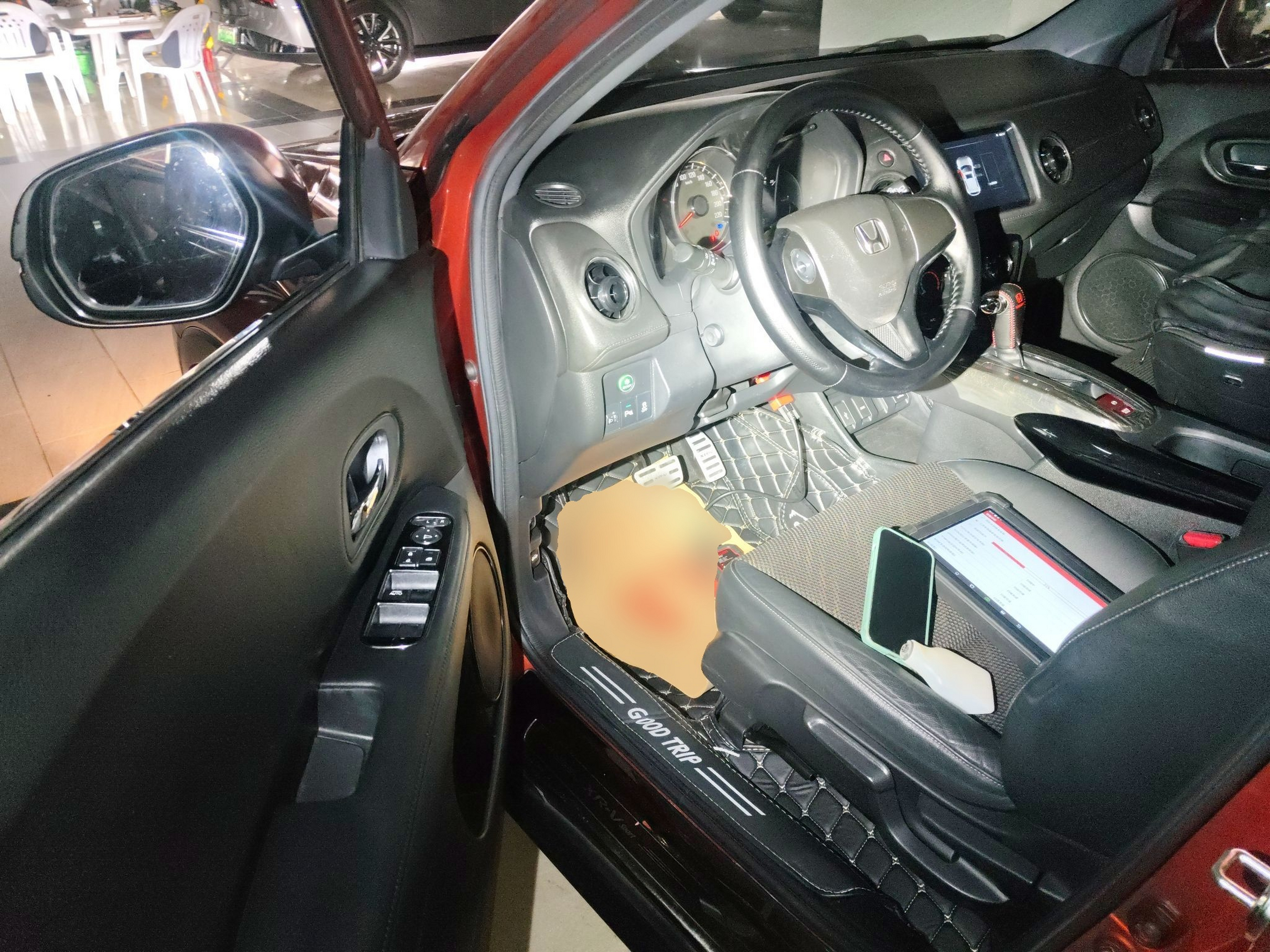 Avant de la voiture